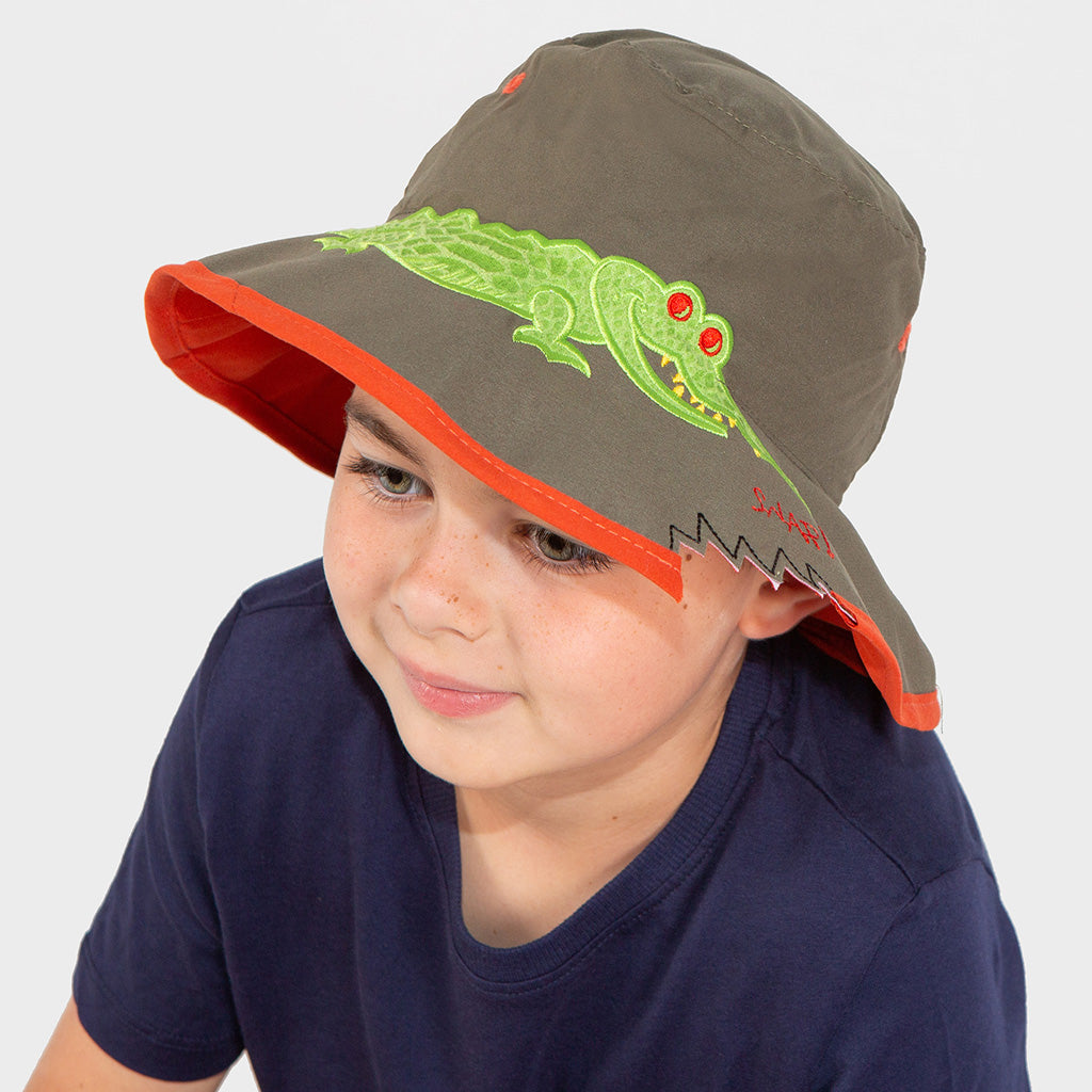 Wholesale B907 BLUE SHARK (52) 52cm AWESOME KIDS BUCKET HAT - Rigon  Headwear Hats - Fieldfolio