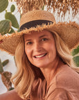 Quinn Raffia Wide Brim