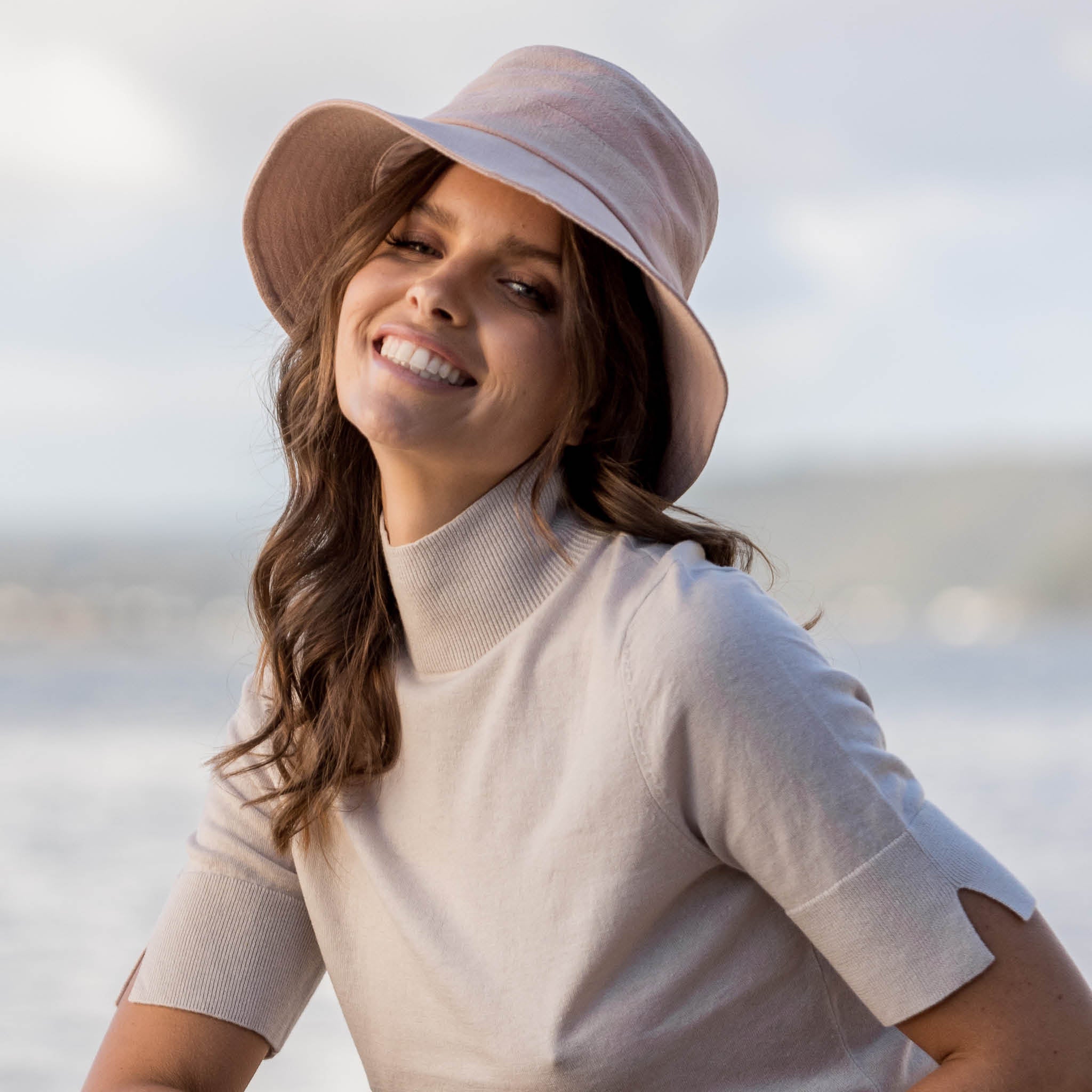 Rosie Linen Bucket