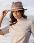 Christine Raffia Fedora