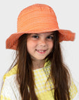 Cassie Bucket - Orange/White