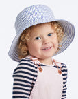 Cassie Bucket - White/Blue