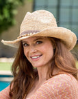 Castaway Handwoven Raffia Cowboy