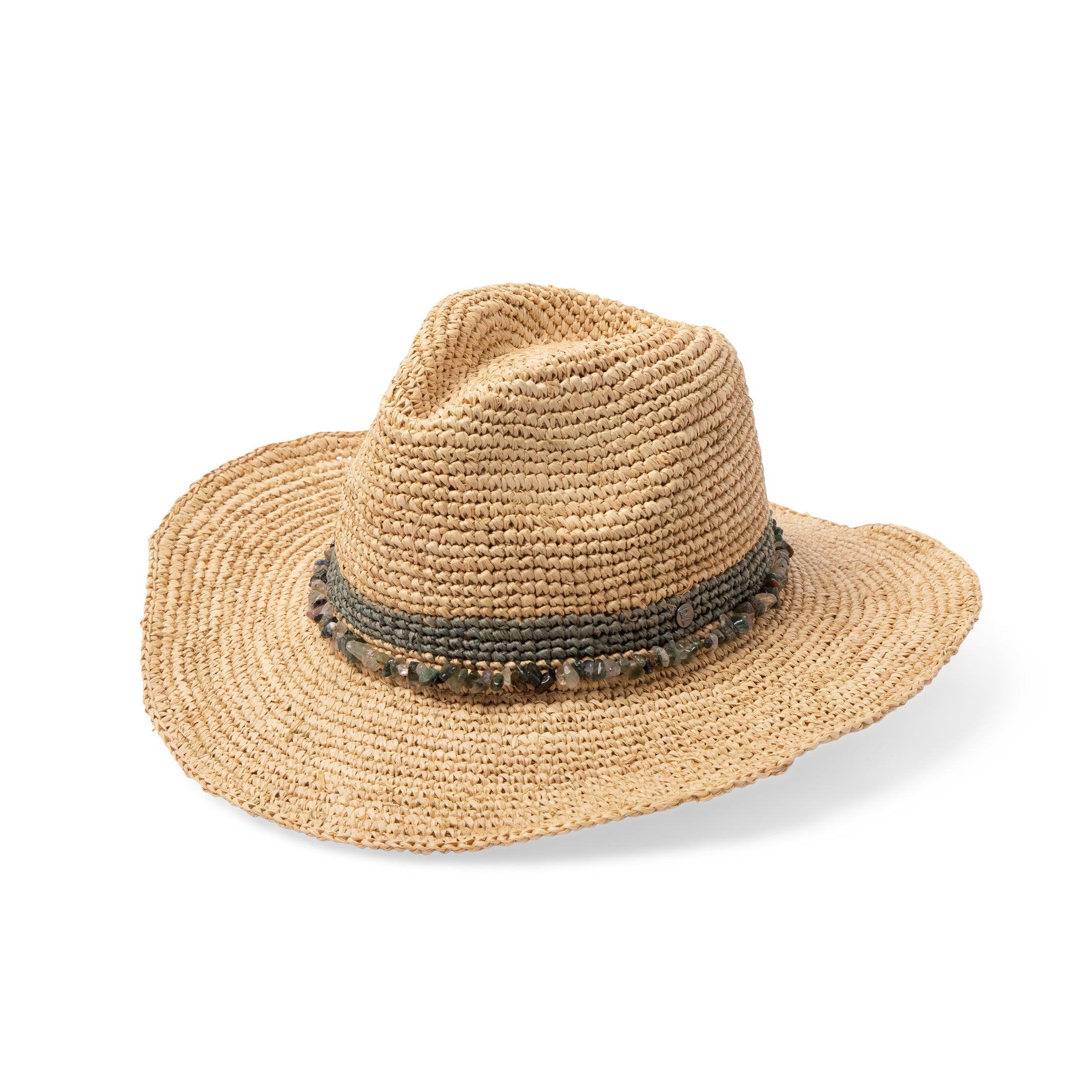 Castaway Handwoven Raffia Cowboy