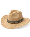 Castaway Handwoven Raffia Cowboy