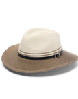 Heritage Town & Country Fedora - Ivory/Chocolate