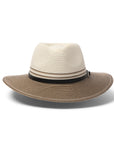 Heritage Town & Country Fedora - Ivory/Chocolate