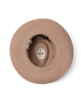 Fiona Wide Brim Fedora - Taupe