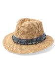 Christine Raffia Fedora