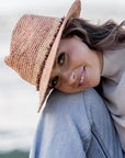 Christine Raffia Fedora