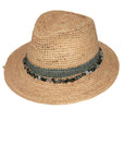 Christine Raffia Fedora