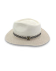 Nadia Fedora - Ivory/Mixed Camel