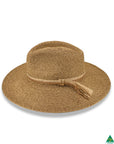 Roxy Wide Brim Flexibraid® Fedora - Camel