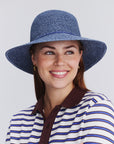 Lacey Bucket Hat - Denim