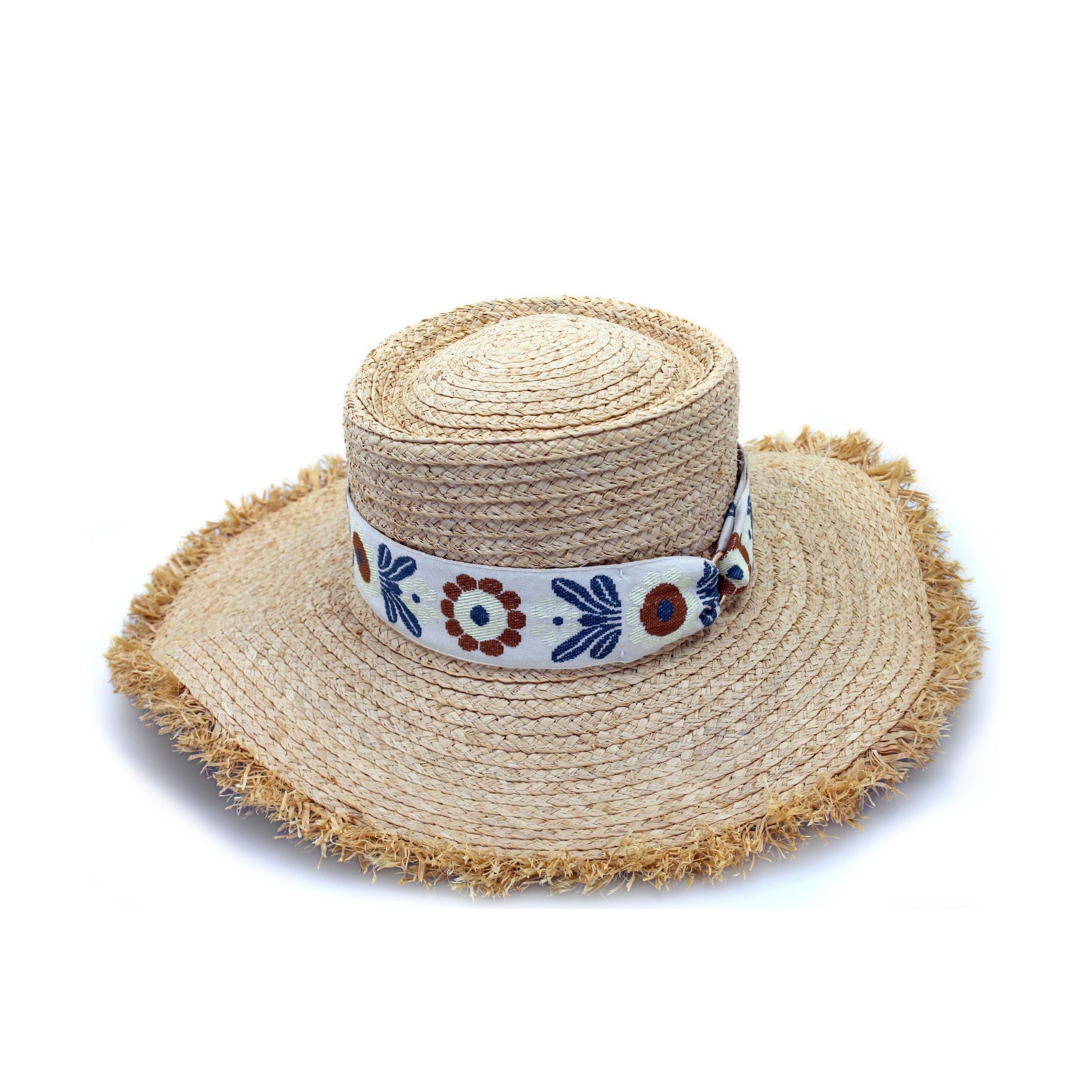 Quinn Raffia Wide Brim