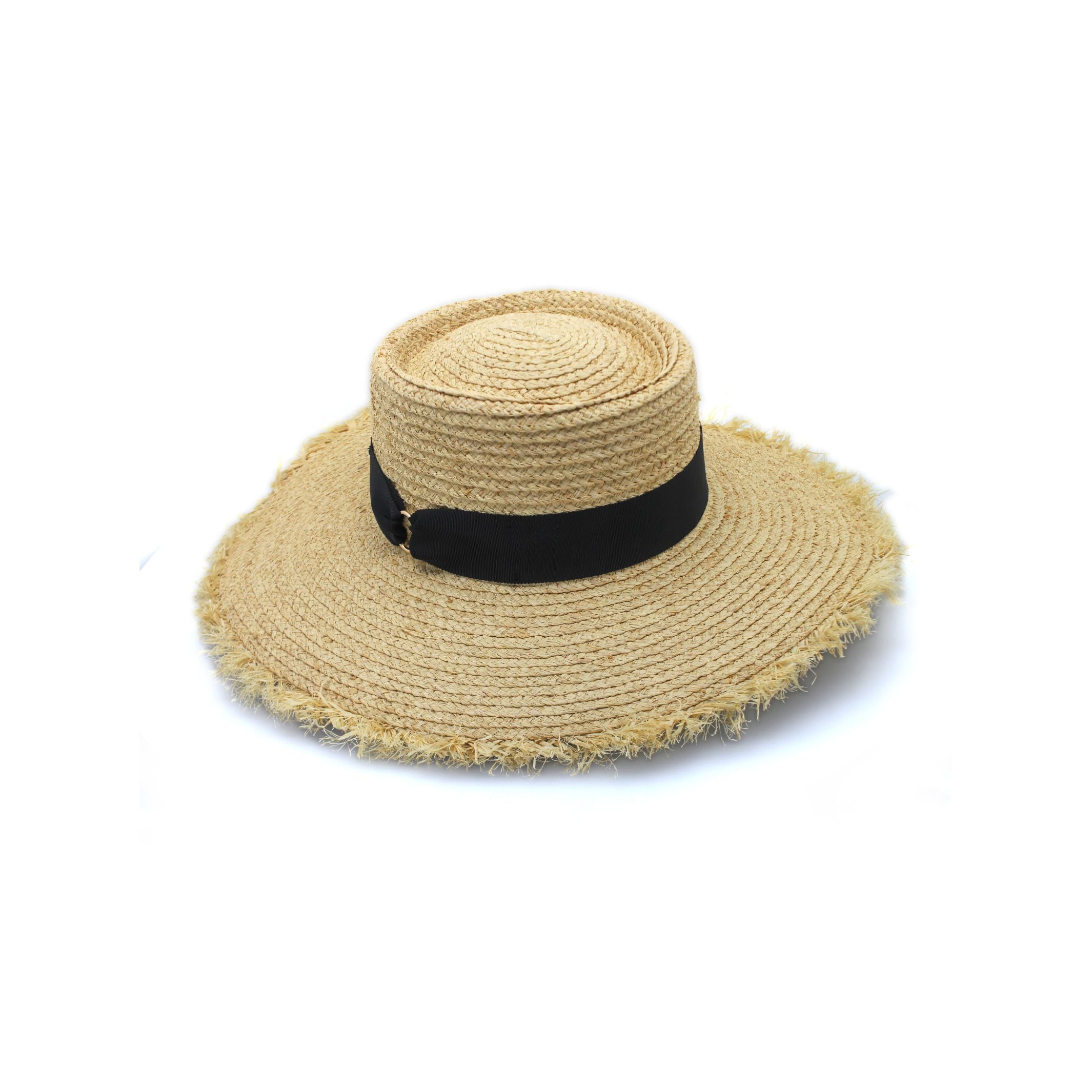 Quinn Raffia Wide Brim