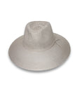 Marie Wide Brim Fedora Stone