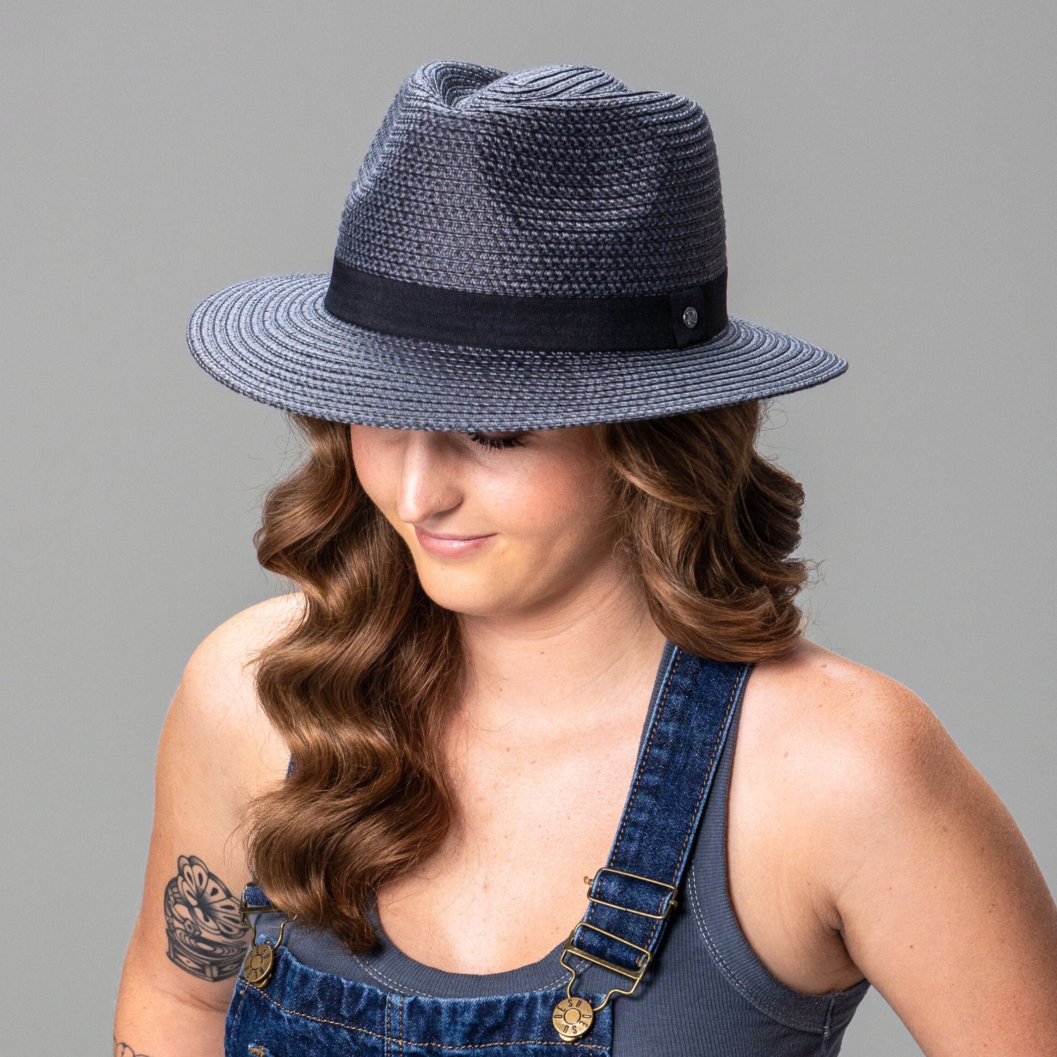 Carolina Fedora in Seafoam