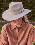 Hallie Fedora - Grey