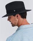 Cafe Flexibraid® Fedora - Black