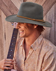 Blake Felt Fedora - Gun Metal Grey