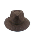 Billie Felt Fedora - Mix Chocolate