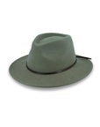 Leura Felt Fedora - Blue Agave