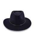 Leura Felt Fedora - Navy