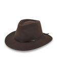 Leura Felt Fedora - Espresso
