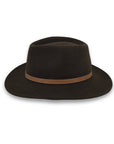 Verbier Felt Fedora - Espresso