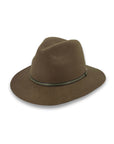 Lumi Felt Fedora - Chocolate