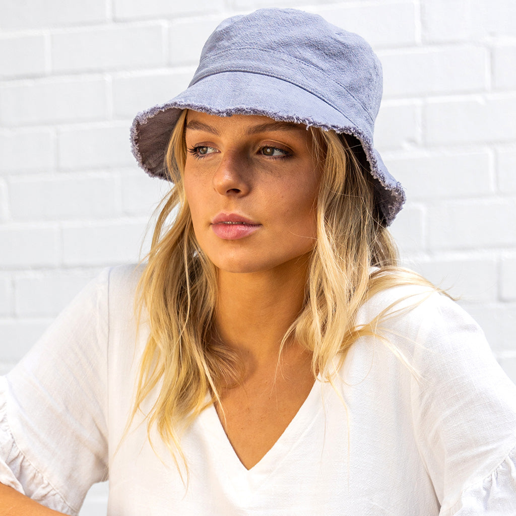 Ava Linen Bucket