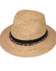 Christine Raffia Fedora