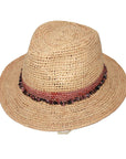 Christine Raffia Fedora