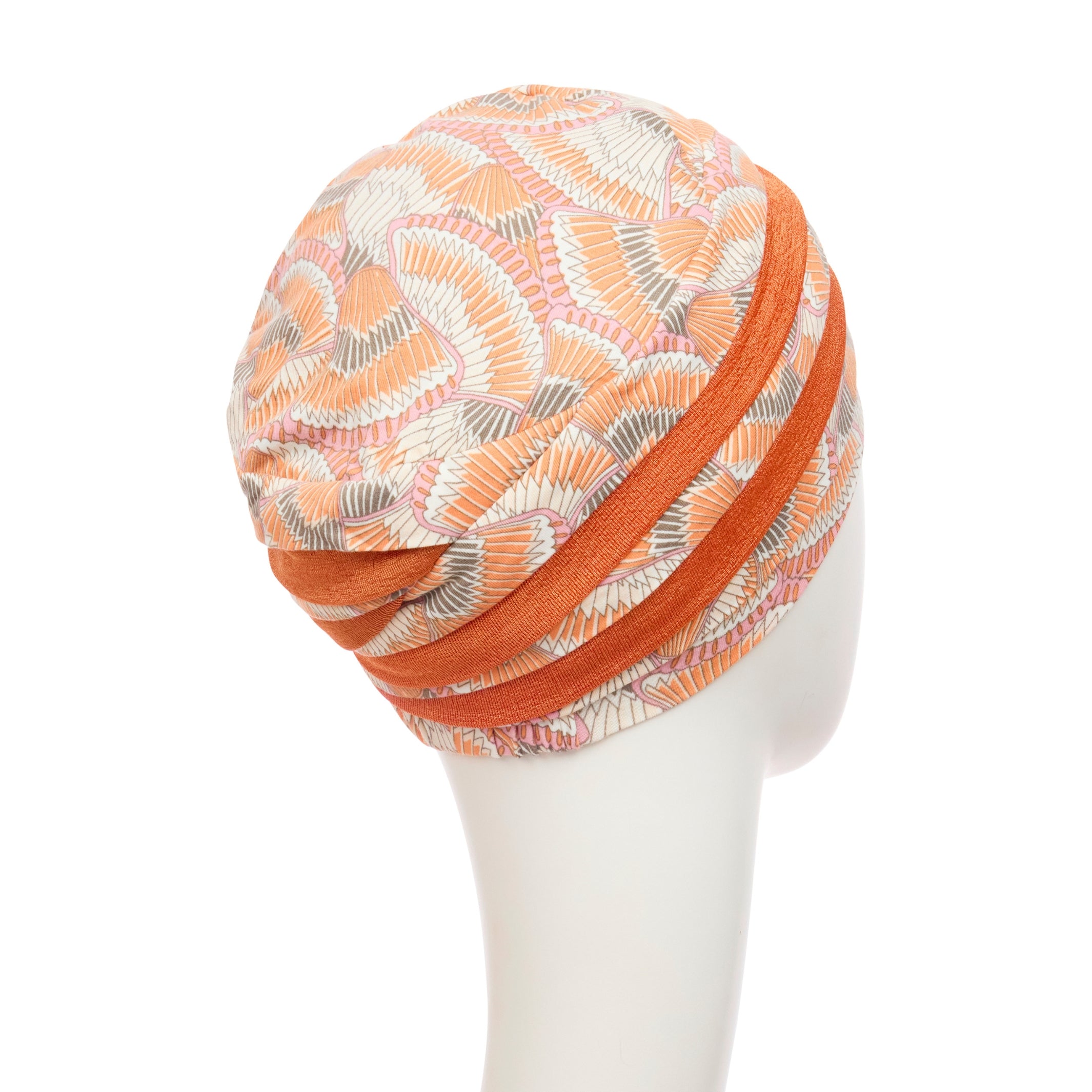 HOC Shanti Turban - Orange Elements