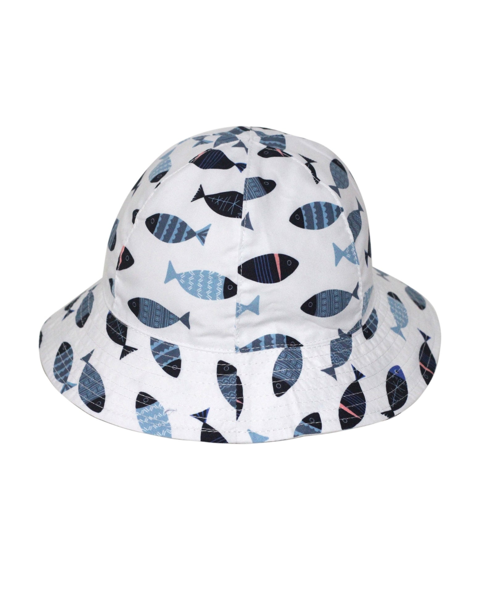 Levi Bucket - Blue Fish