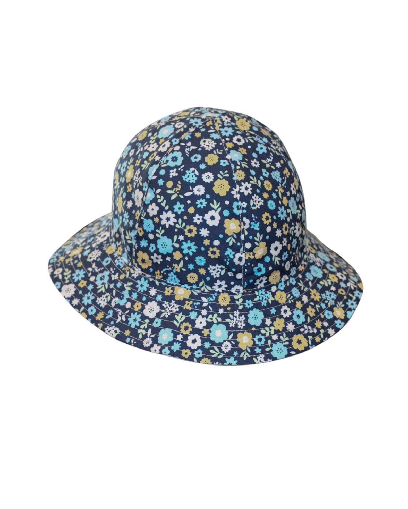 Levi Bucket - Blue Flower