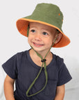 Charlie Bucket - Khaki/Orange