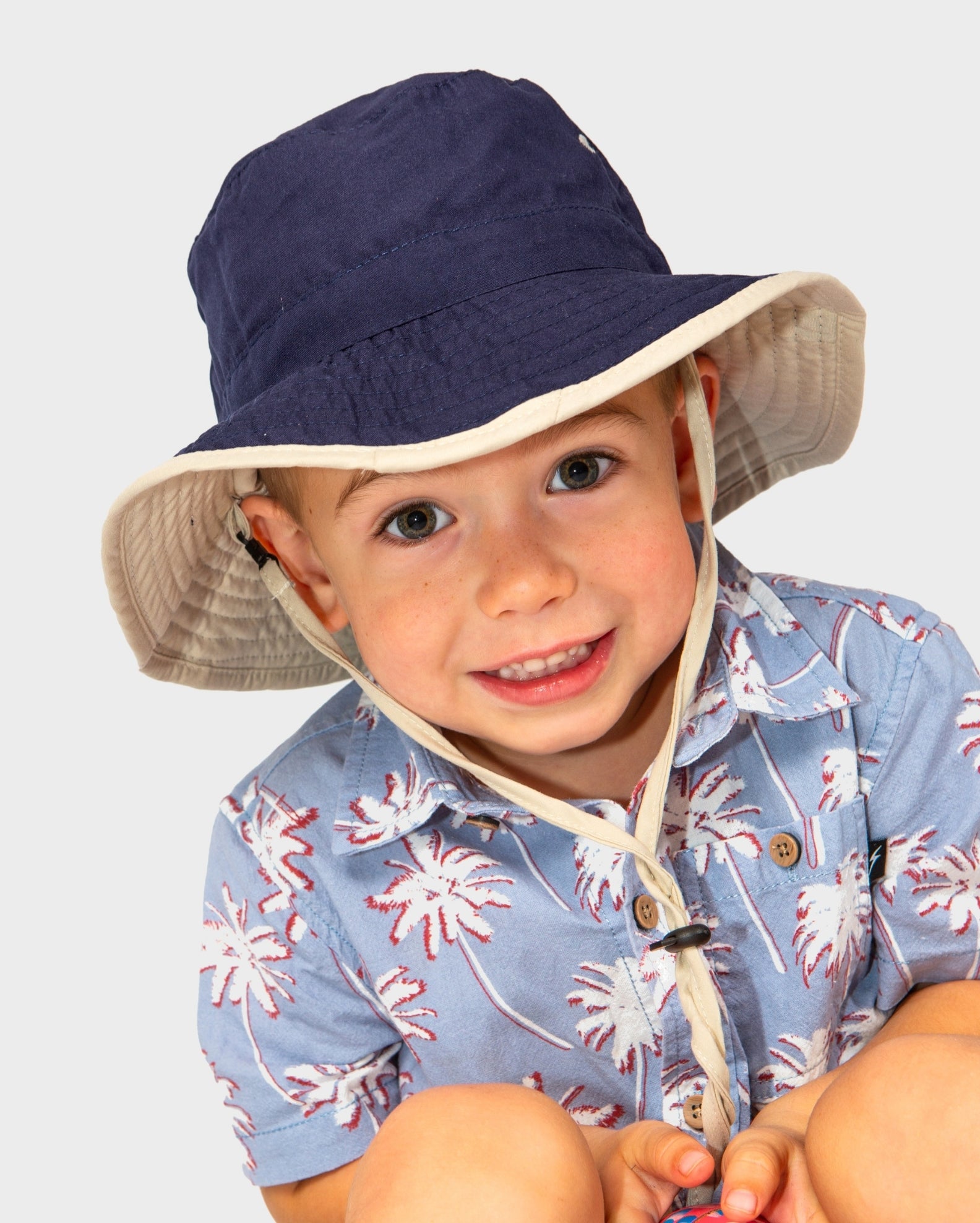 Charlie Bucket - Navy/Stone