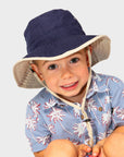 Charlie Bucket - Navy/Stone