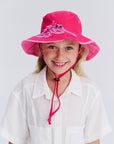 Awesome Wide Brim Bucket - Pink Croc