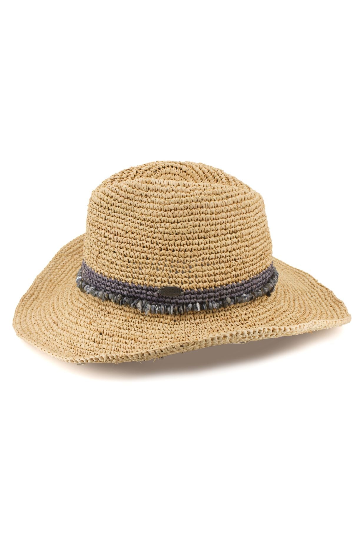 Castaway Handwoven Raffia Cowboy
