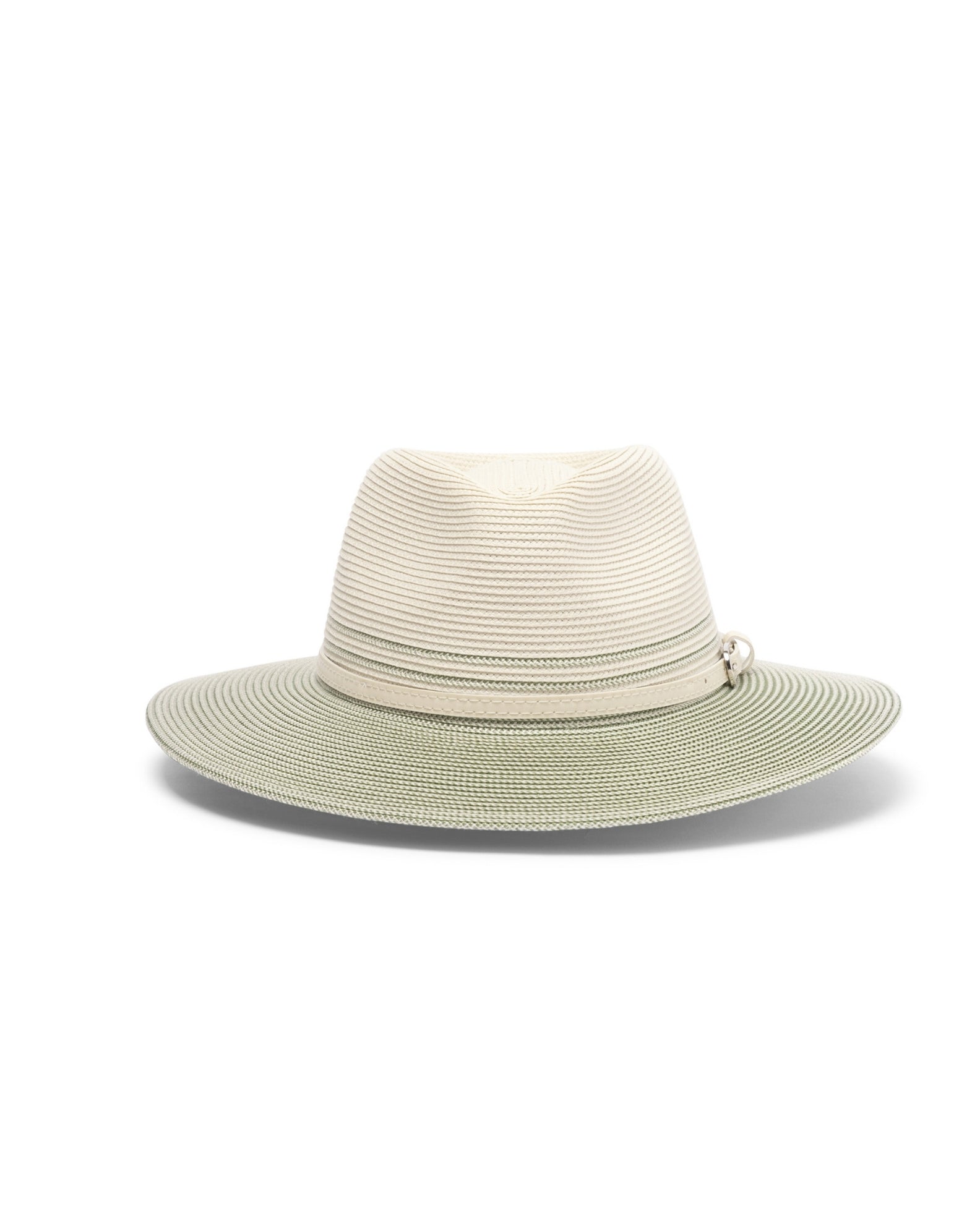 Heritage Town &amp; Country Fedora - Ivory/Sage