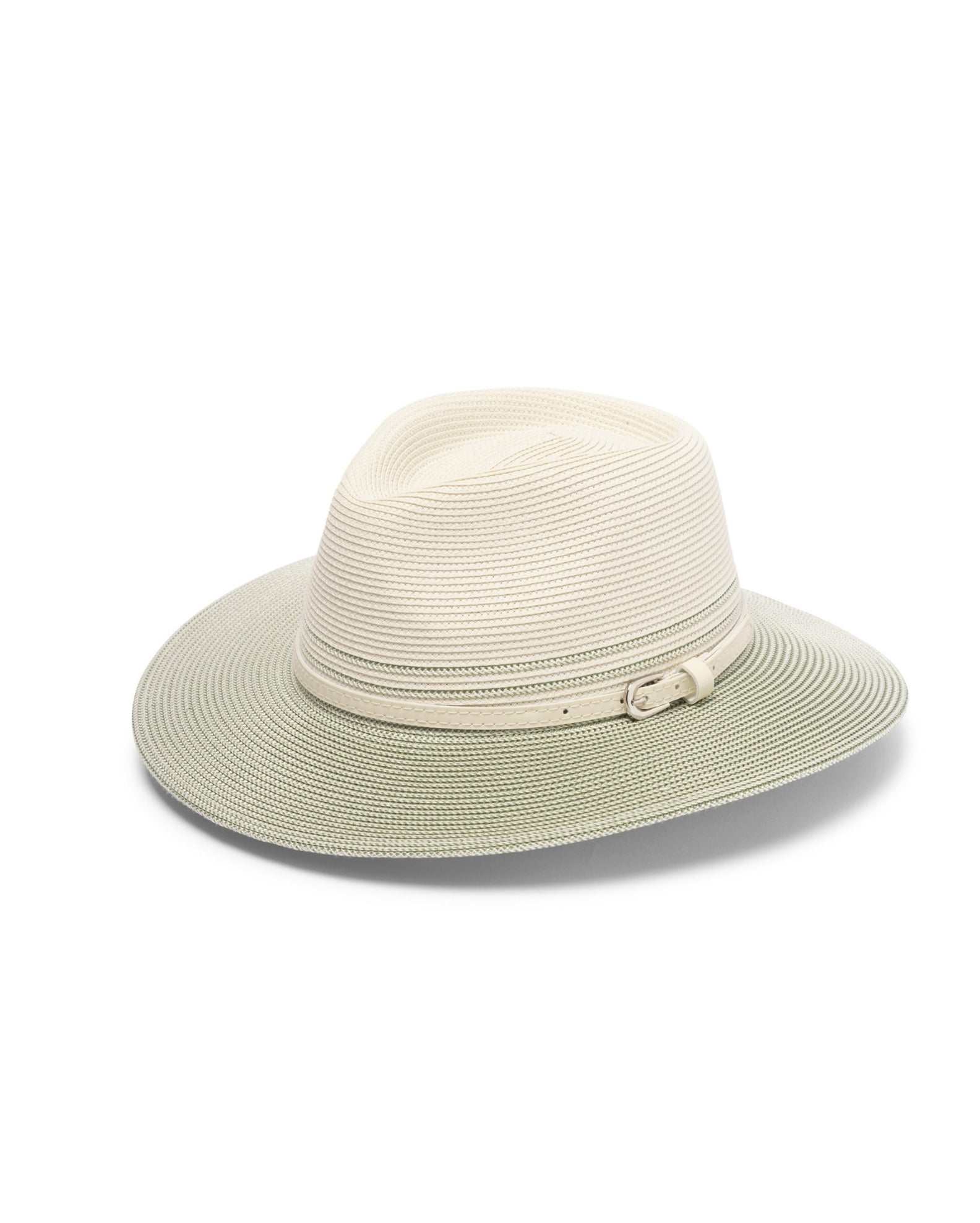 Heritage Town &amp; Country Fedora - Ivory/Sage