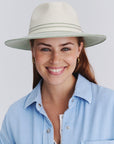 Heritage Town & Country Fedora - Ivory/Sage