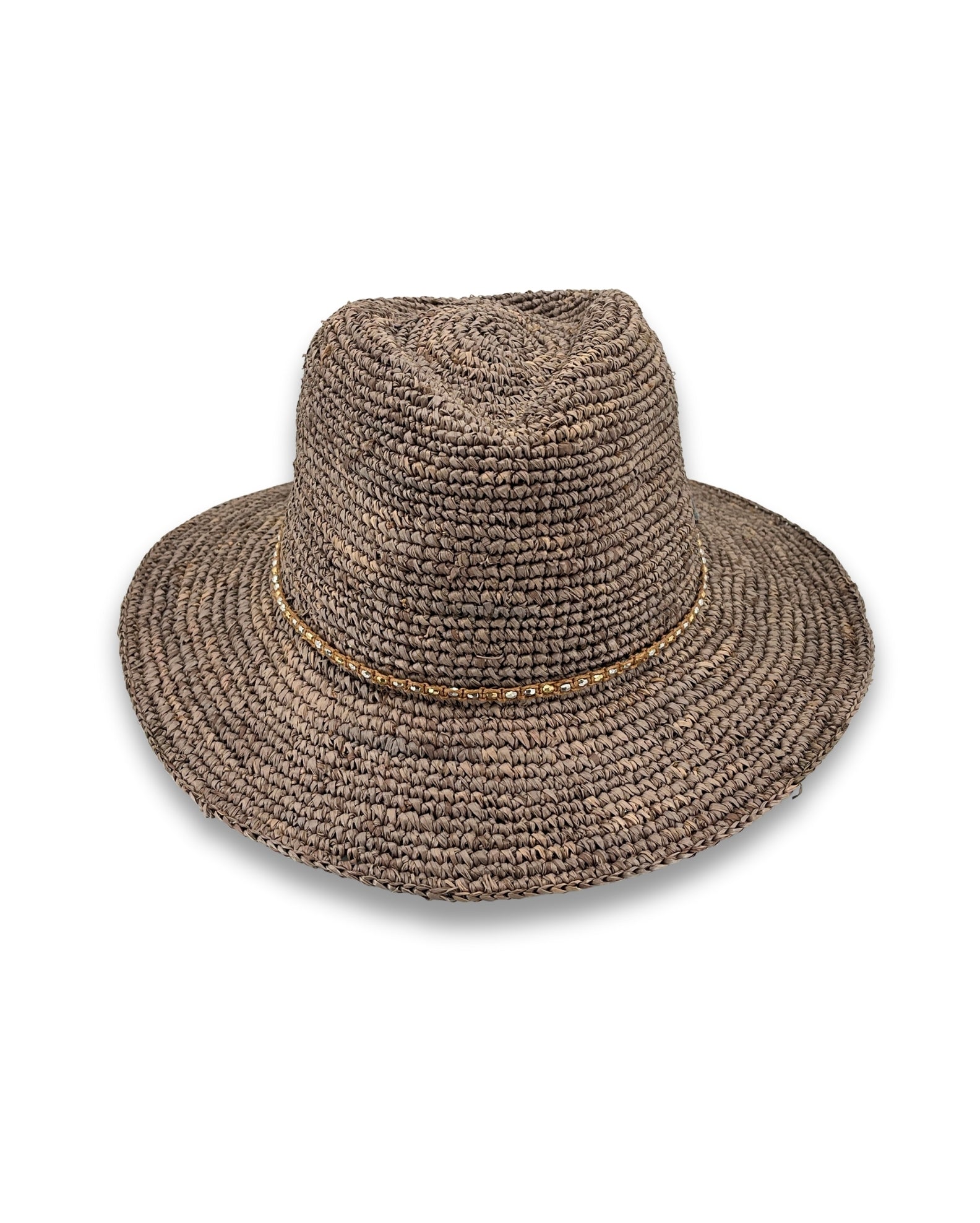 Magdalena Raffia Fedora – Rigon Headwear