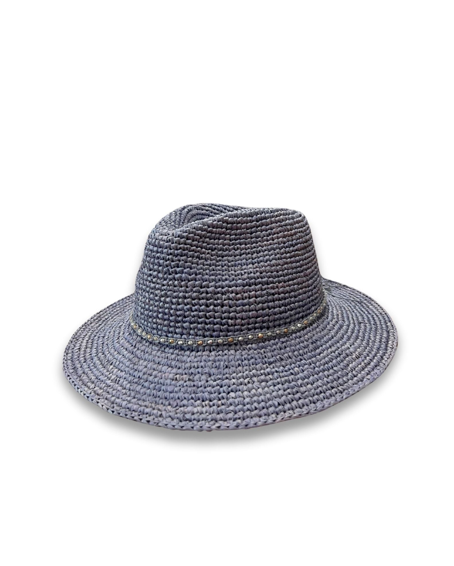 Magdalena Raffia Fedora