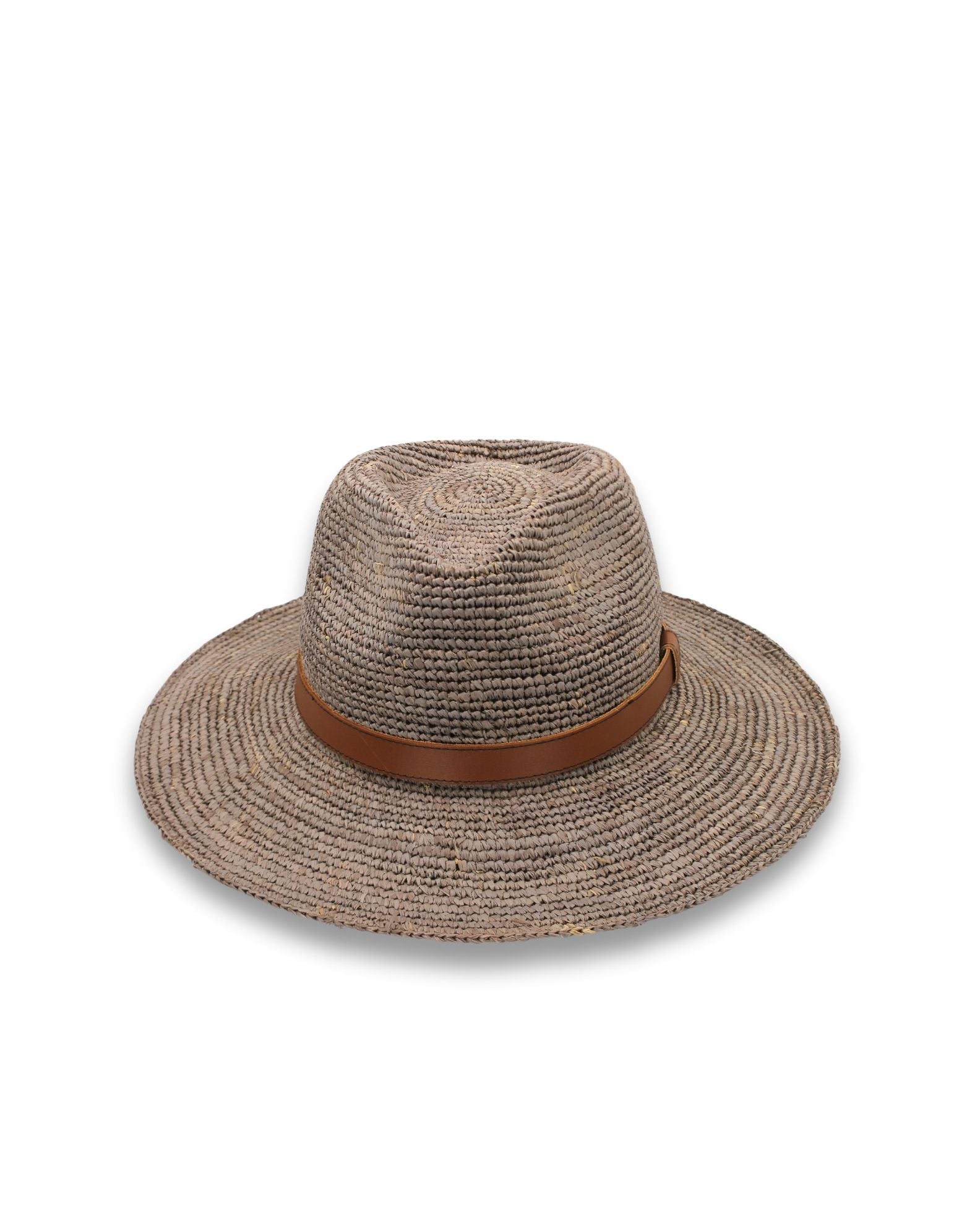 Magdalena Raffia Fedora – Rigon Headwear