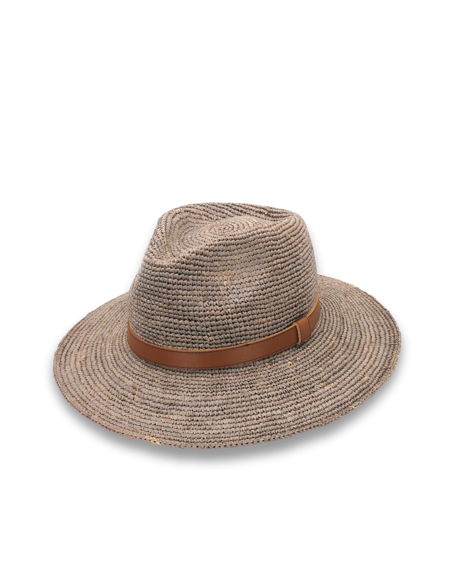 Magdalena Raffia Fedora