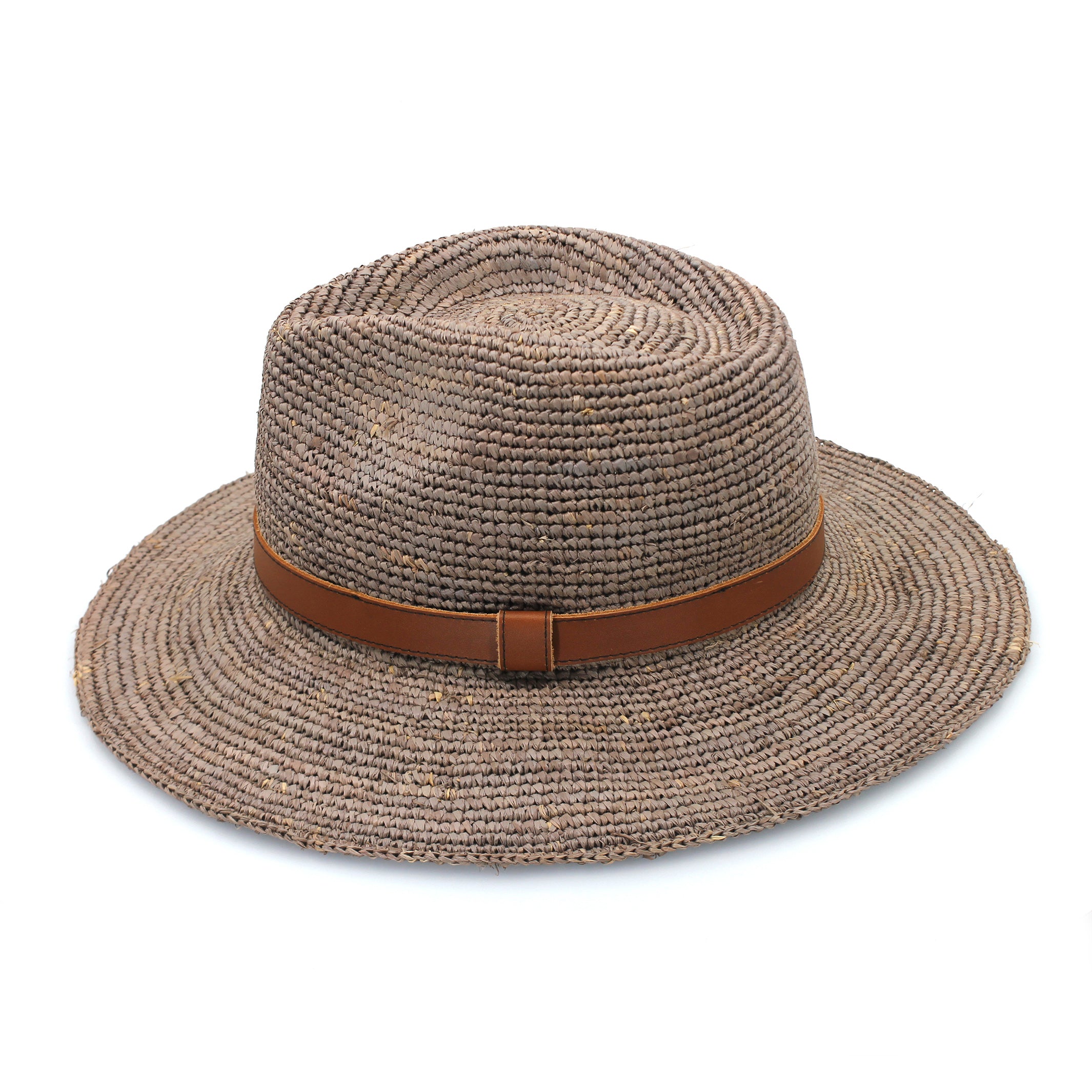 Magdalena Raffia Fedora